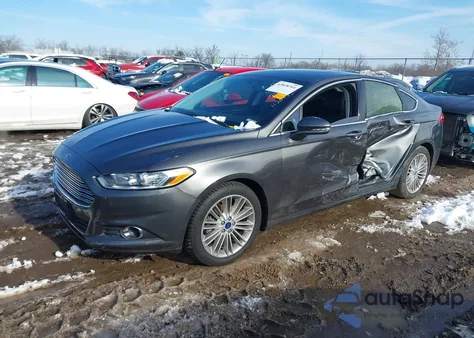 2016 Ford Fusion Se из США, поврежденный, VIN 3FA6P0HD0GR112097